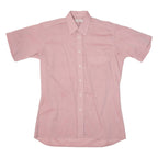 KAUF Womens Shirt Pink Striped L