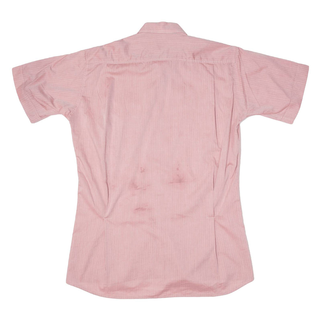 KAUF Womens Shirt Pink Striped L