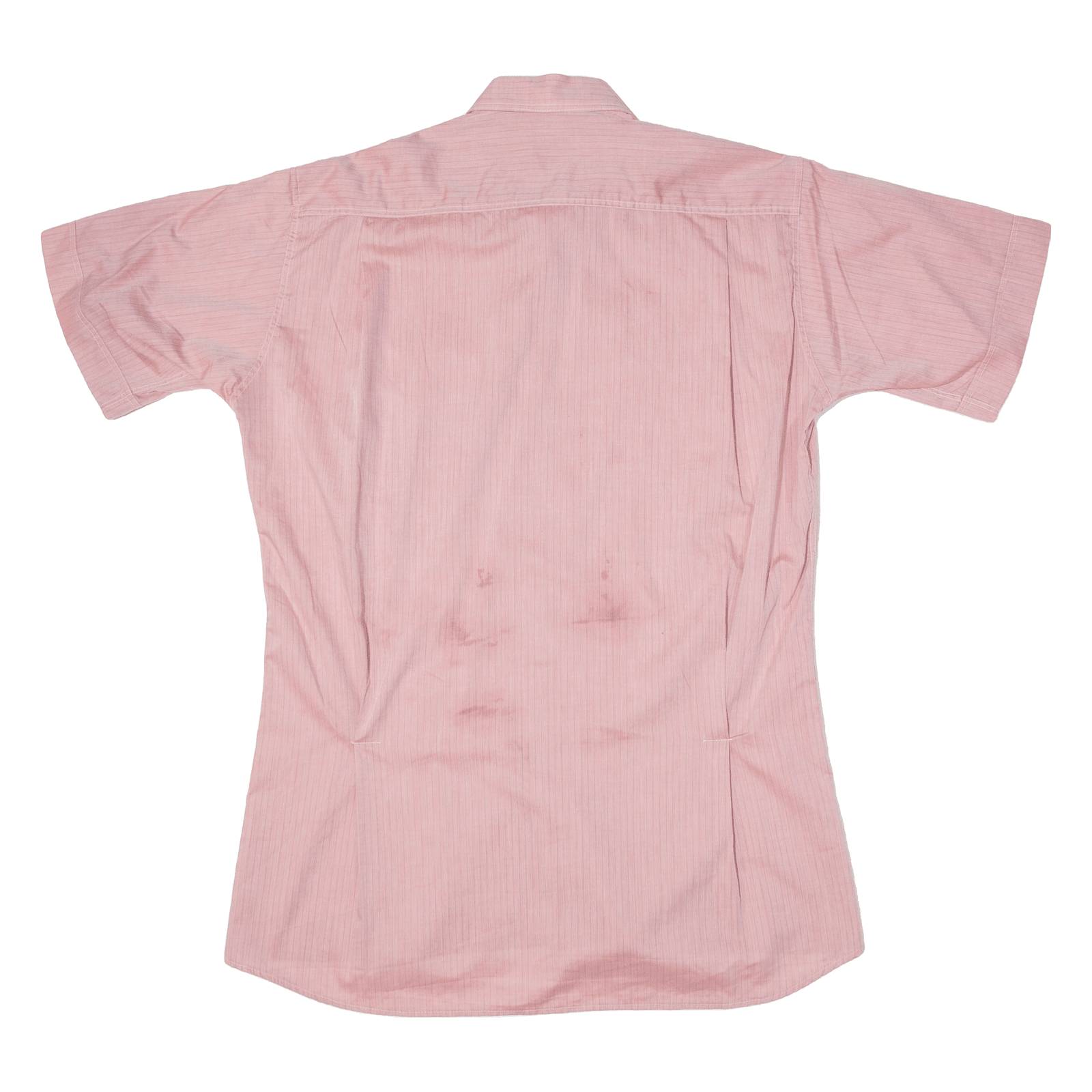 KAUF Womens Shirt Pink Striped L