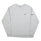 TIMBERLAND Mens Grey Sweatshirt Crew Neck M Cotton Blend Casual Pullover