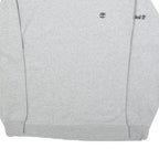TIMBERLAND Mens Grey Sweatshirt Crew Neck M Cotton Blend Casual Pullover