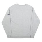 TIMBERLAND Mens Grey Sweatshirt Crew Neck M Cotton Blend Casual Pullover