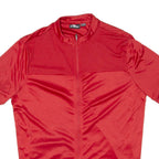CRANE Cycling Mens Jersey Red Full Zip L