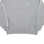 ADIDAS ORIGINALS Womens Sweatshirt Grey UK 8