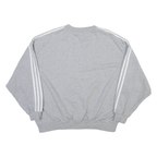 ADIDAS ORIGINALS Womens Sweatshirt Grey UK 8