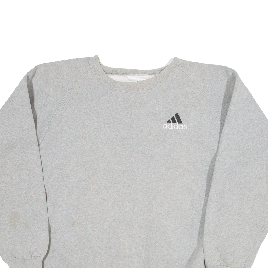 ADIDAS Womens Sweatshirt Grey S