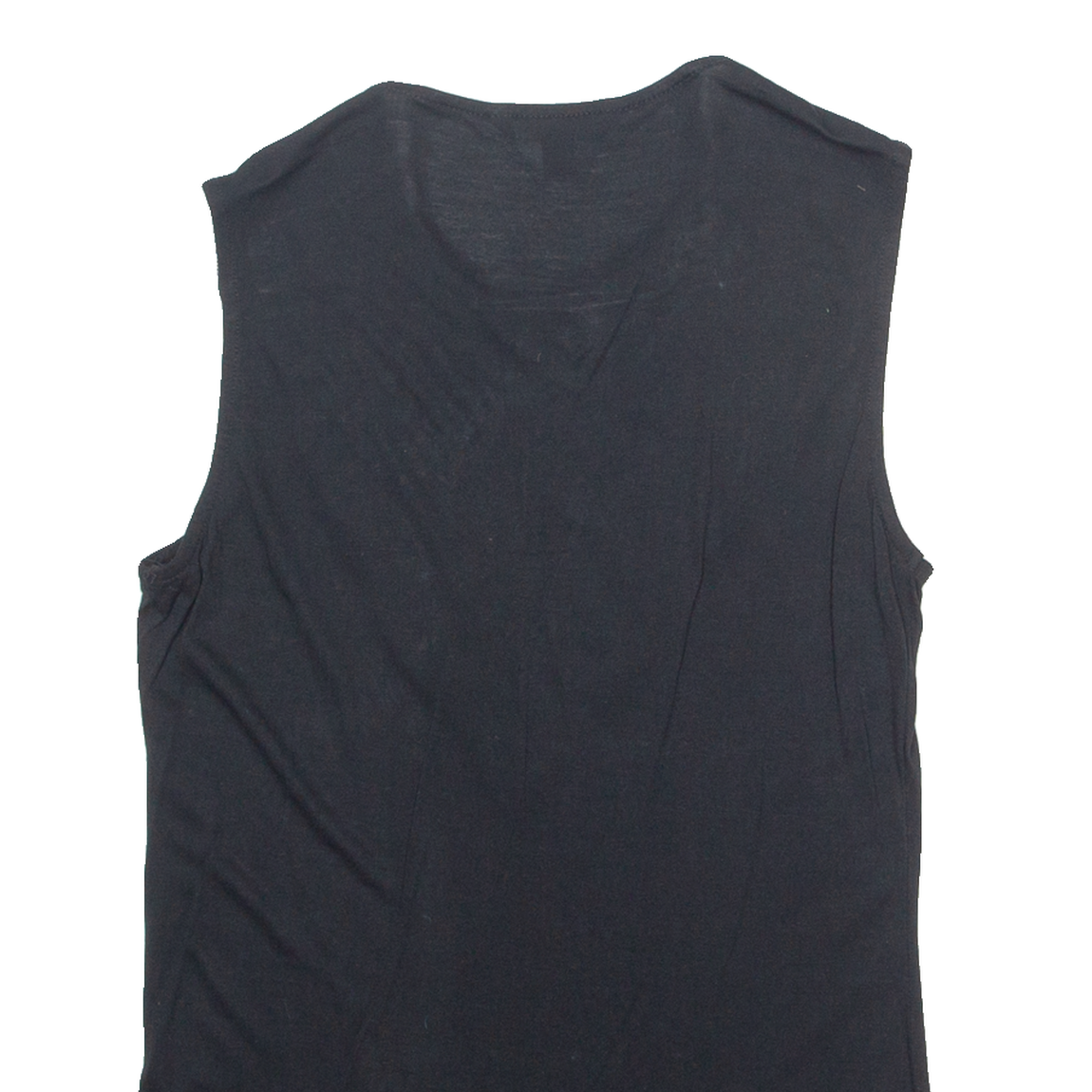 LAUREN RALPH LAUREN Womens Printed Vest Black Sleeveless M