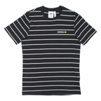 ADIDAS Womens T-Shirt Black Short Sleeve XS