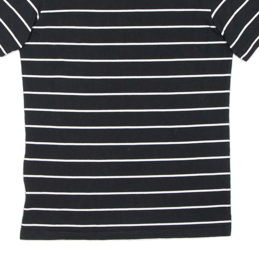 ADIDAS Womens T-Shirt Black Short Sleeve XS