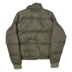 THE NORTH FACE 600 Womens Puffer Jacket Green Hooded S