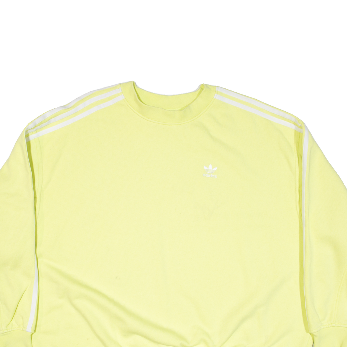 ADIDAS Womens Sweatshirt Green UK 8