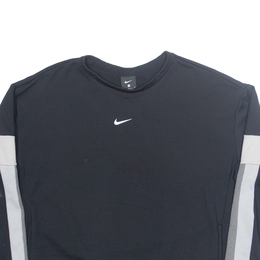 NIKE Womens Sweatshirt Black S