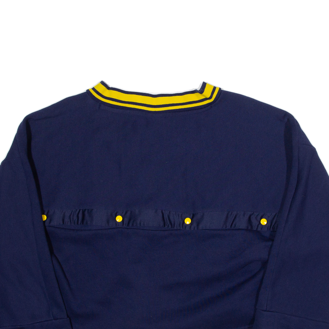 PUMA Womens Sweatshirt Blue V-Neck UK 8