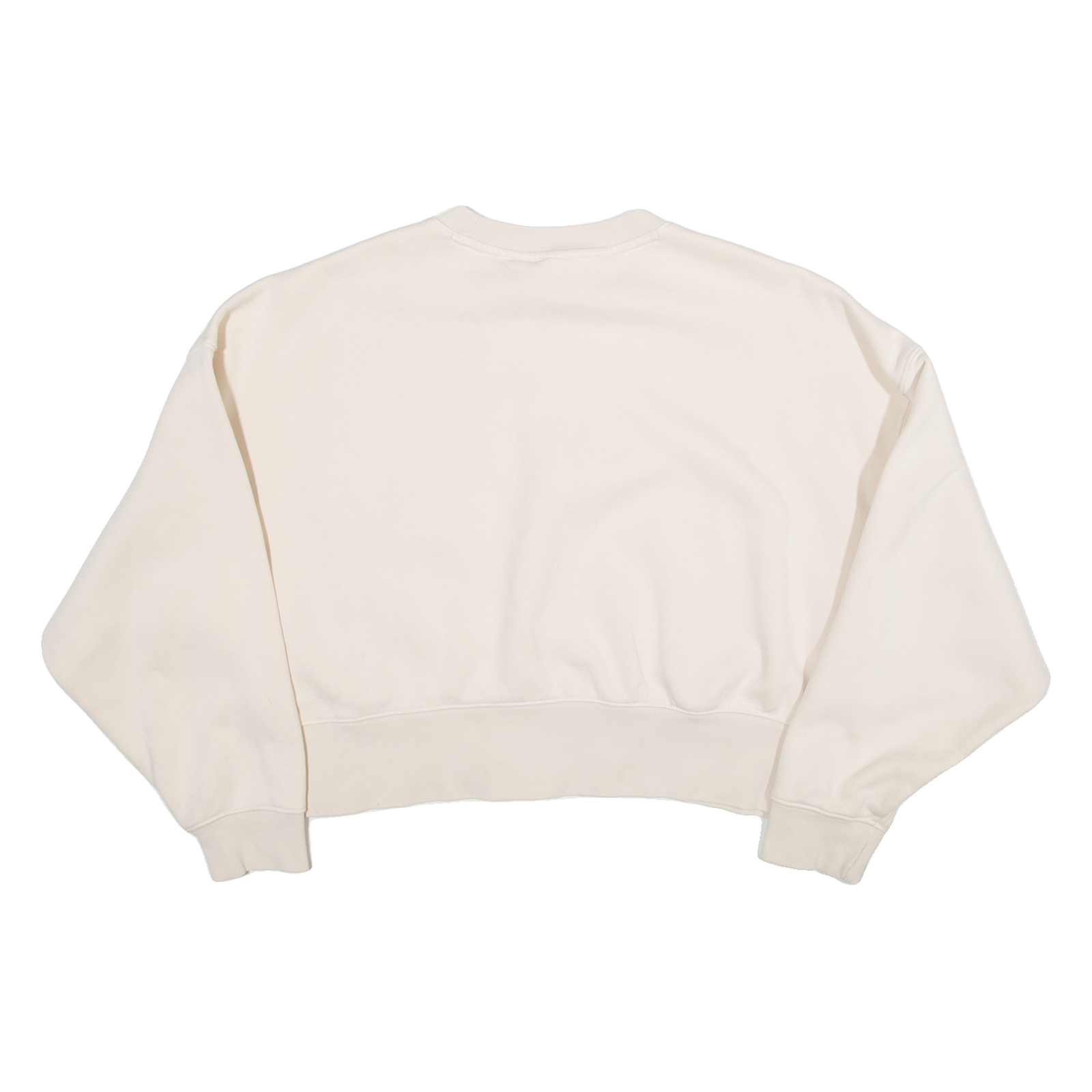 ADIDAS Womens Sweatshirt Cream UK 4