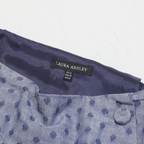 LAURA ASHLEY Womens Straight Skirt Black Short Polka Dot UK 12