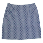 LAURA ASHLEY Womens Straight Skirt Black Short Polka Dot UK 12