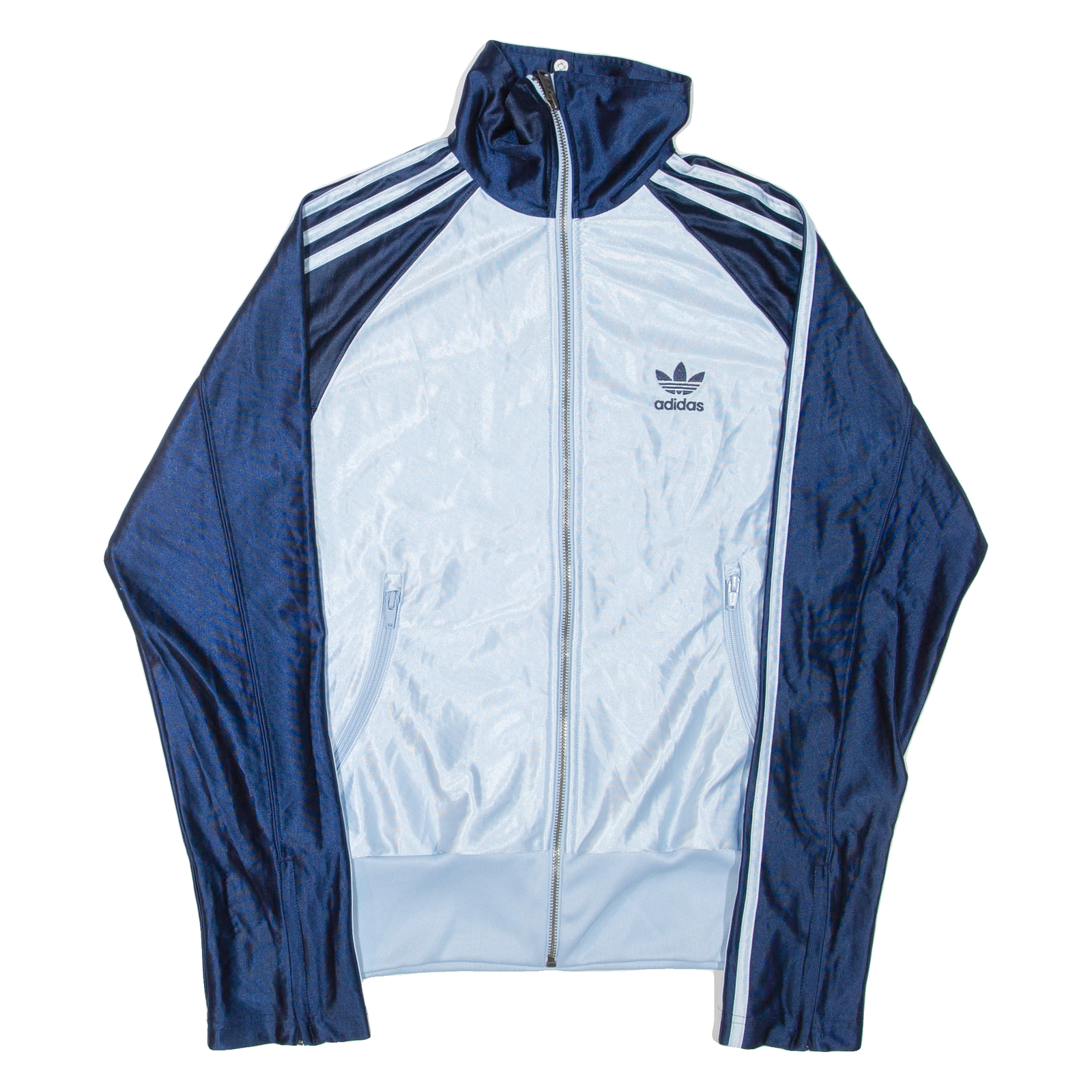 ADIDAS Mens Track Jacket Blue S