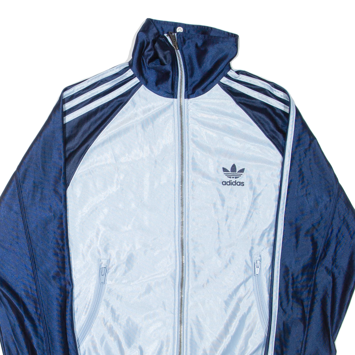 ADIDAS Mens Track Jacket Blue S