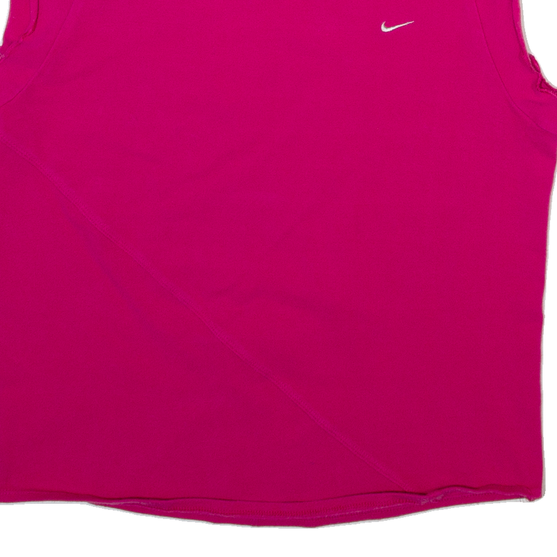 NIKE Womens Vest Pink Sleeveless L