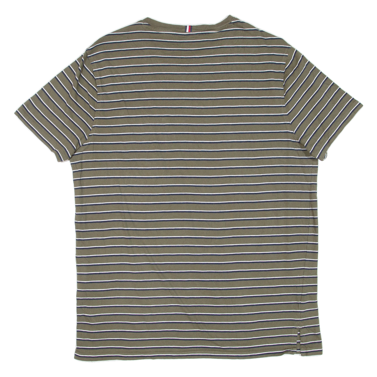 TOMMY HILFIGER Womens T-Shirt Green Short Sleeve M