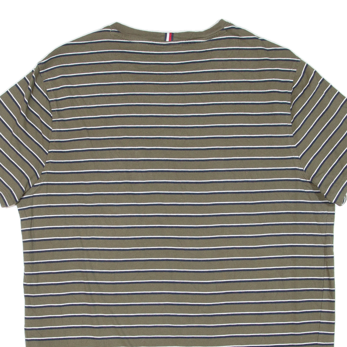 TOMMY HILFIGER Womens T-Shirt Green Short Sleeve M