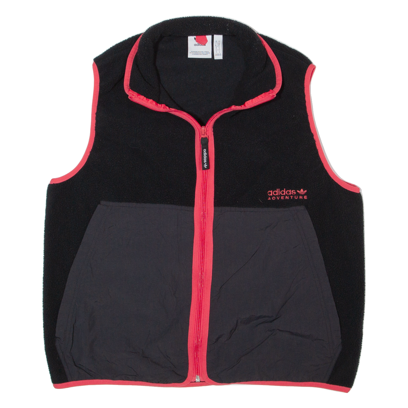 ADIDAS ADVENTURE Womens Fleece Gilet Black S