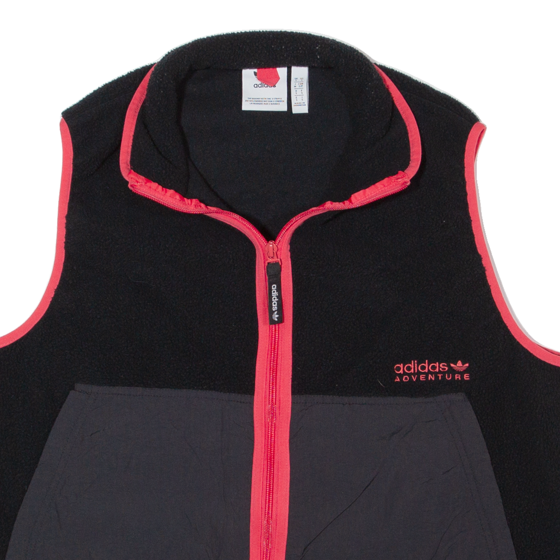 ADIDAS ADVENTURE Womens Fleece Gilet Black S