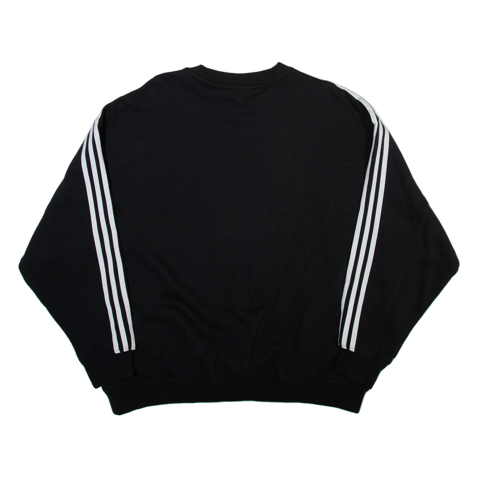 ADIDAS ORIGINALS Womens Sweatshirt Black Crew Neck UK 8