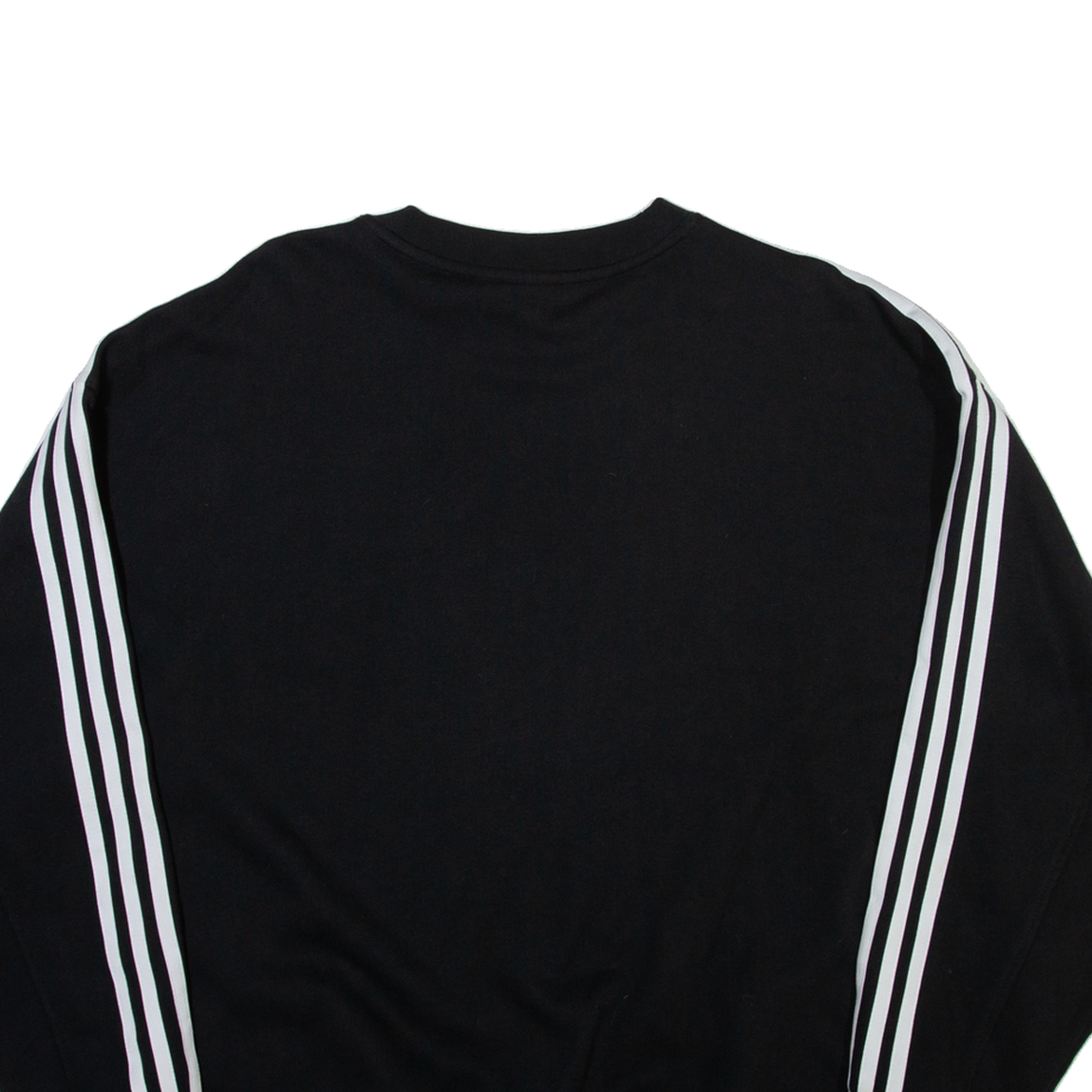 ADIDAS ORIGINALS Womens Sweatshirt Black Crew Neck UK 8