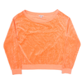 JUICY COUTURE Velvet Womens Sweatshirt Pink M