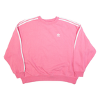 ADIDAS Womens Sweatshirt Pink UK 8