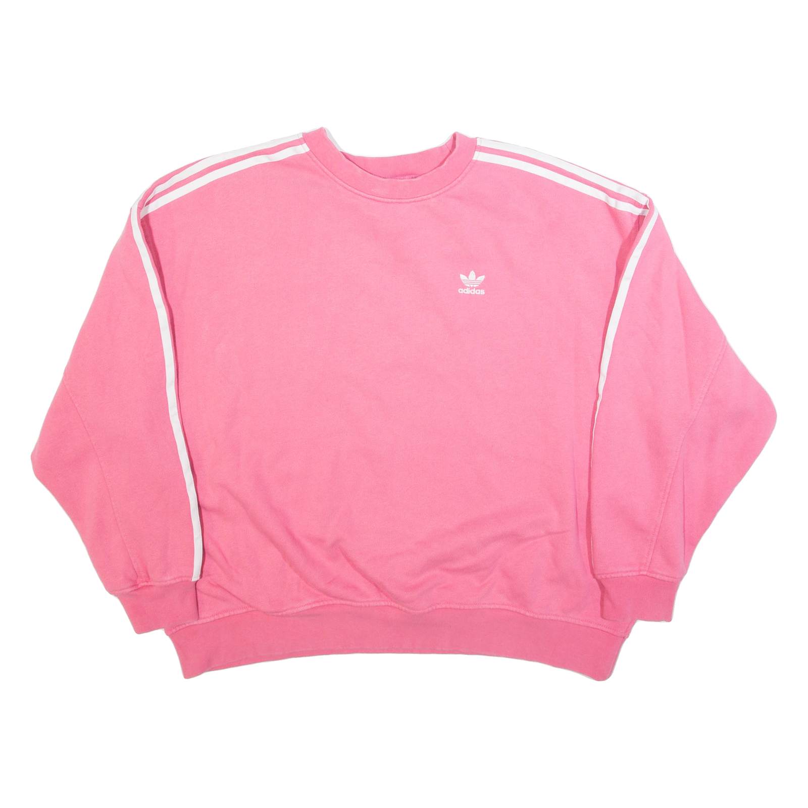 ADIDAS Womens Sweatshirt Pink UK 8