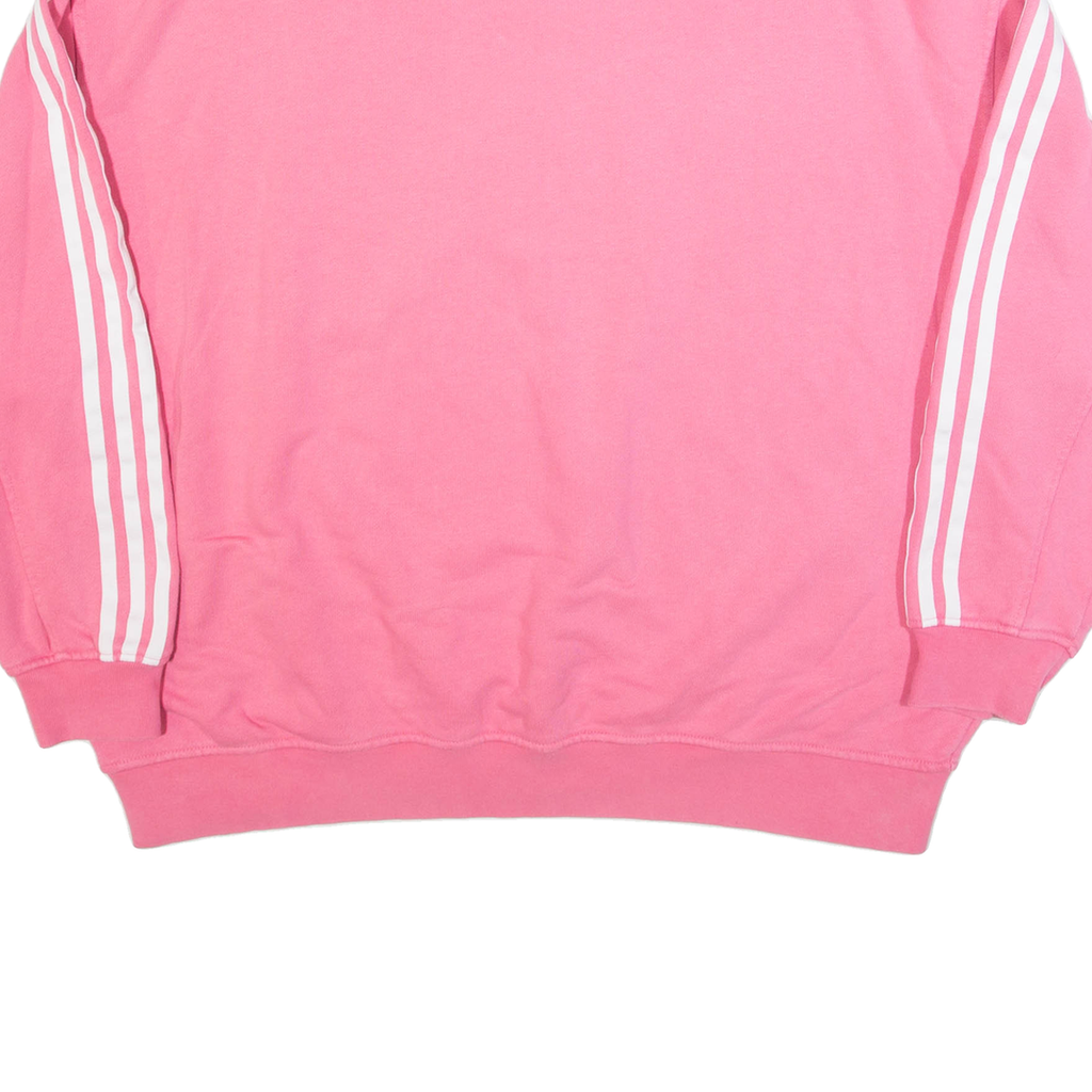 ADIDAS Womens Sweatshirt Pink UK 8