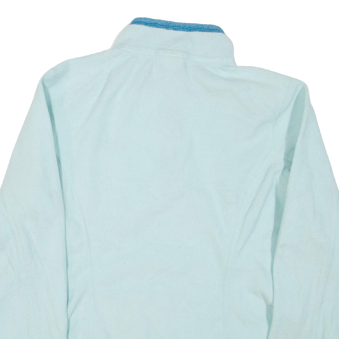 THE NORTH FACE Womens Fleece Blue 1/4 Zip S