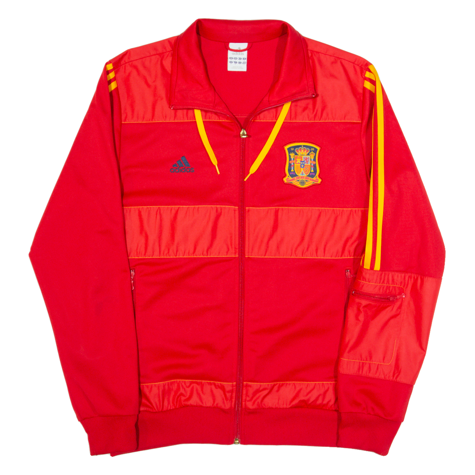 ADIDAS Spanish National Football Team Mens Track Jacket Red M
