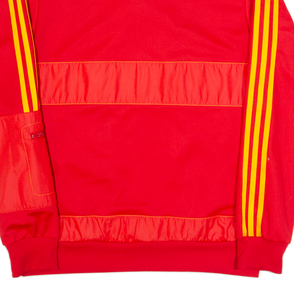 ADIDAS Spanish National Football Team Mens Track Jacket Red M
