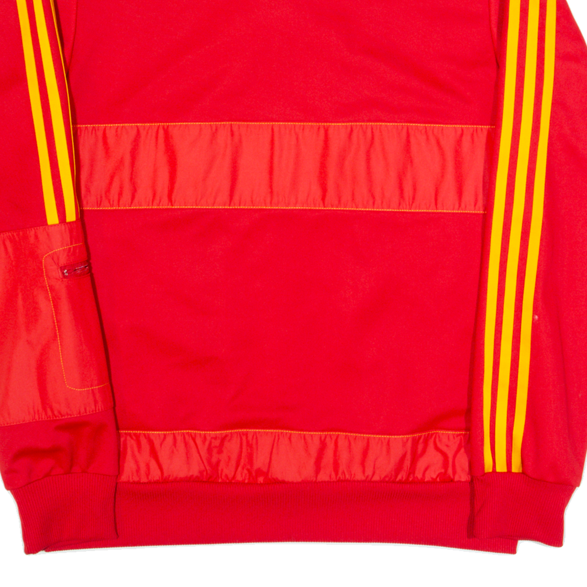 ADIDAS Spanish National Football Team Mens Track Jacket Red M