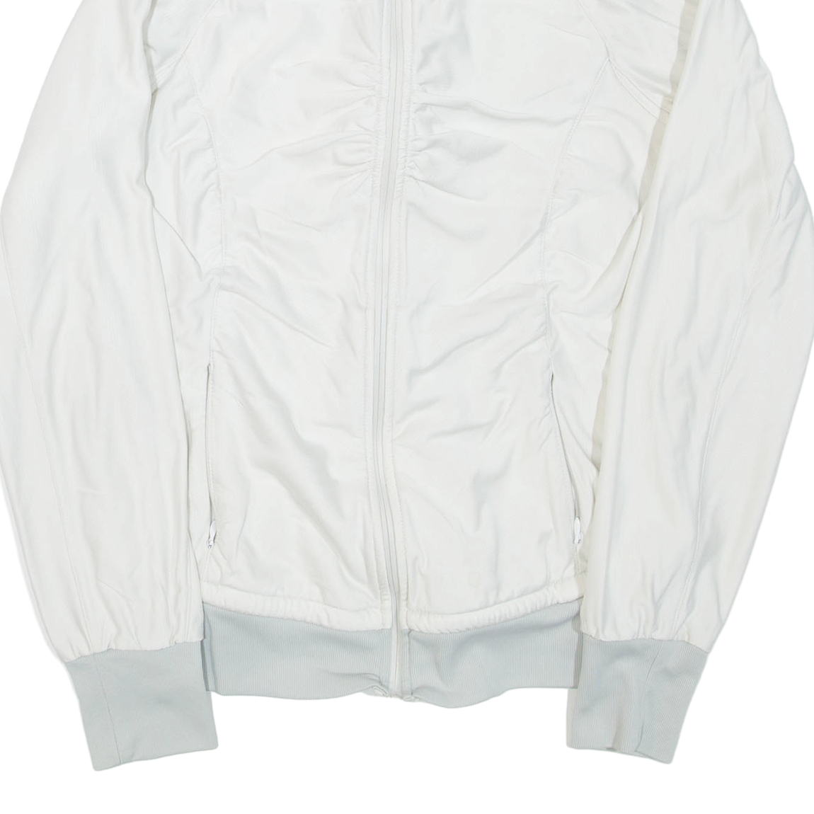 NIKE Womens Track Jacket White S