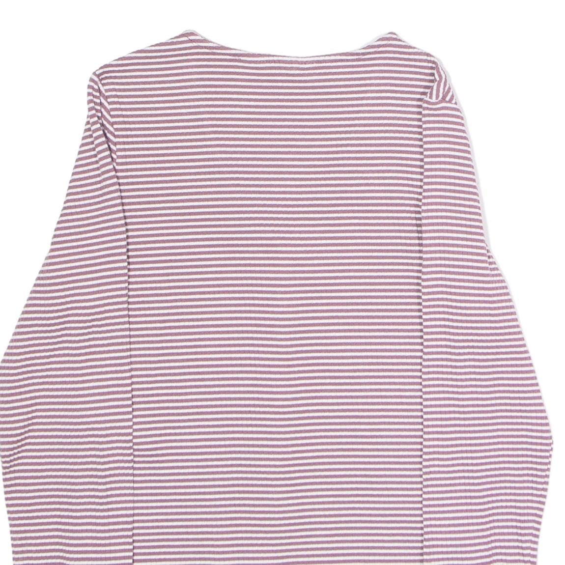 LEVI'S Womens Patterned Cardigan Maroon Striped V-Neck Tight Knit S