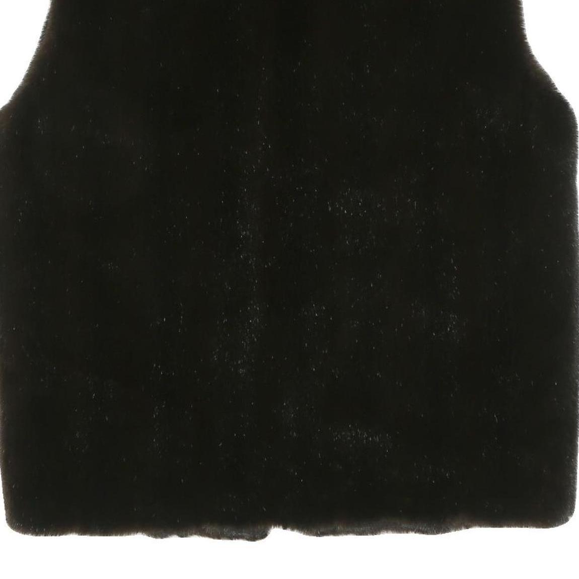 CITYLIFE Womens Black Outdoor Sleeveless Jacket XL Polyester Blend Woven Button