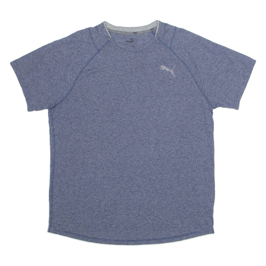 PUMA Mens T-Shirt Blue L