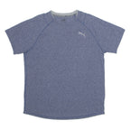 PUMA Mens T-Shirt Blue L