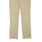 LEVI'S Mens Slim Beige Cotton Blend Zip Trousers W30 L30 Casual Classic Fit