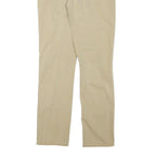 LEVI'S Mens Slim Beige Cotton Blend Zip Trousers W30 L30 Casual Classic Fit