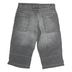 ALCW Mens Cotton Grey Casual Shorts M W36 Functional Pocket Design