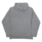 ADIDAS Mens Grey Pullover Hoodie L Cotton Blend Casual Sports Sweatshirt