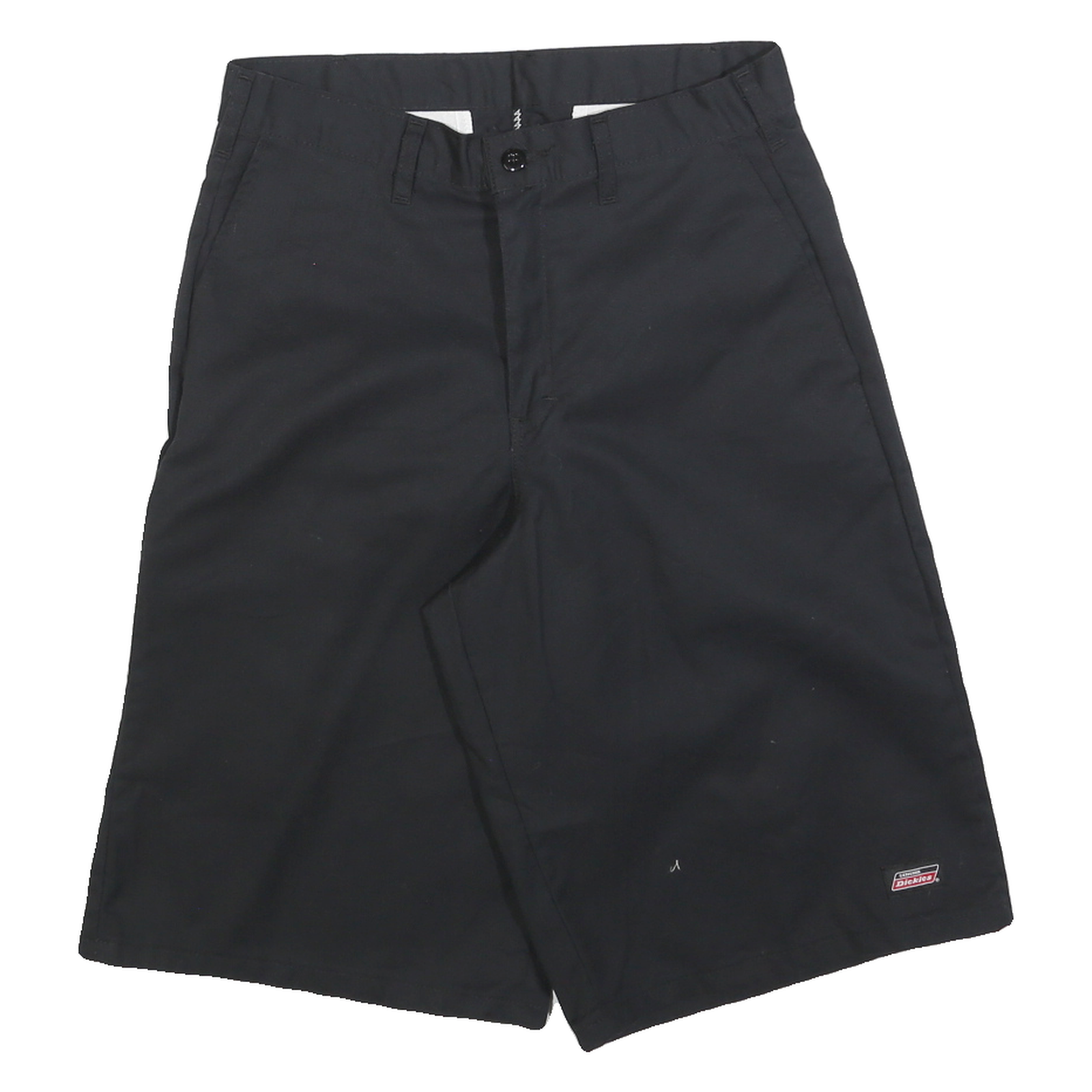 DICKIES Mens Black Casual Shorts S W28 Workwear Cotton Blend Durable