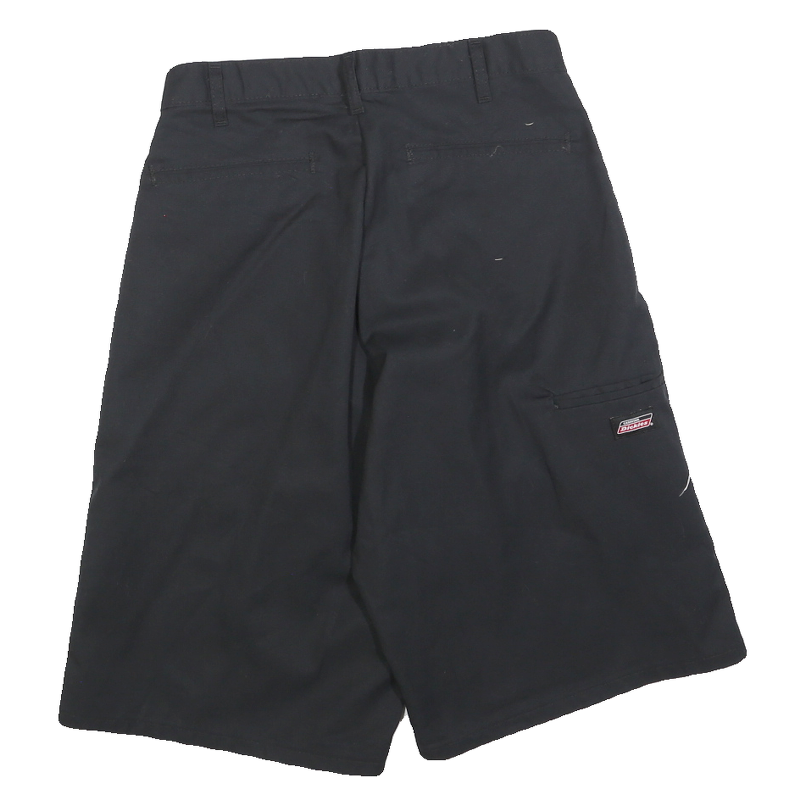 DICKIES Mens Black Casual Shorts S W28 Workwear Cotton Blend Durable