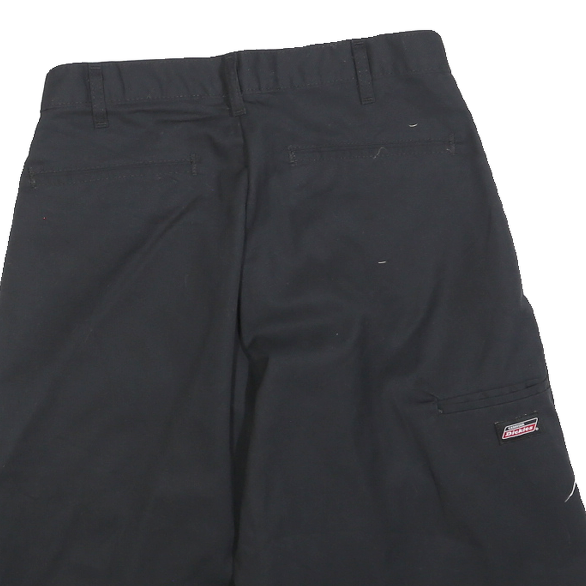 DICKIES Mens Black Casual Shorts S W28 Workwear Cotton Blend Durable