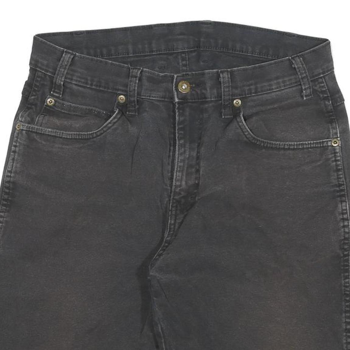 DICKIES Mens Shorts Black Casual L W30 Cotton Blend Workwear Pockets